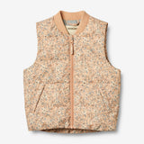 Wheat Outerwear Puffer Waistcoat Andre Jacket 2359 pink sand flowers