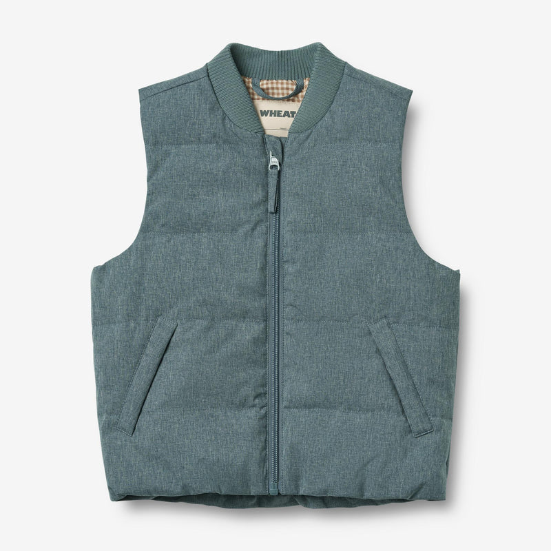 Wheat Outerwear Puffer Waistcoat Andre Jacket 0229 navy melange