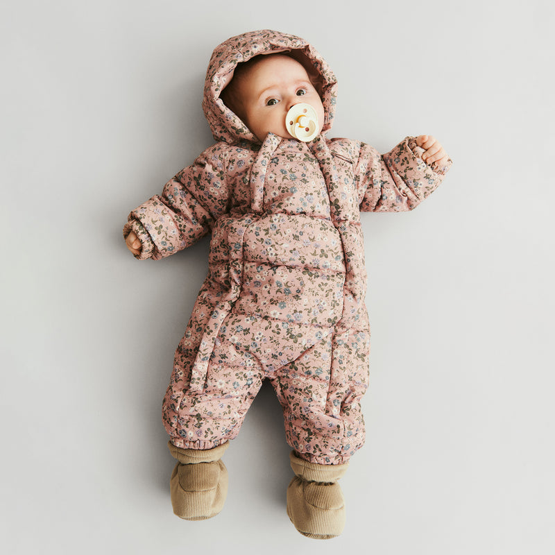 Wheat Outerwear Puffer baby Suit Edem Outdoor Suit 9536 rose powder flowers