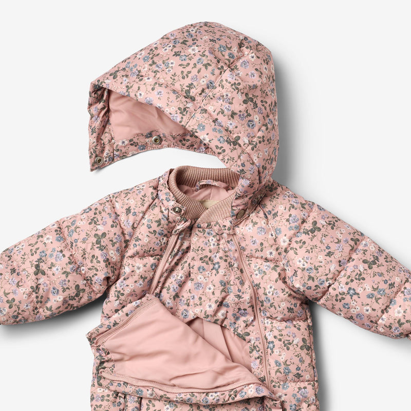 Wheat Outerwear Puffer baby Suit Edem Outdoor Suit 9536 rose powder flowers