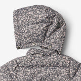 Wheat Outerwear Puffer jacket Eli Jacket 9670 dark charcoal flowers