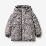 Wheat Outerwear Puffer jacket Eli Jacket 9670 dark charcoal flowers