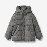 Wheat Outerwear Puffer jacket Gael Jacket 9872 dark reflective map