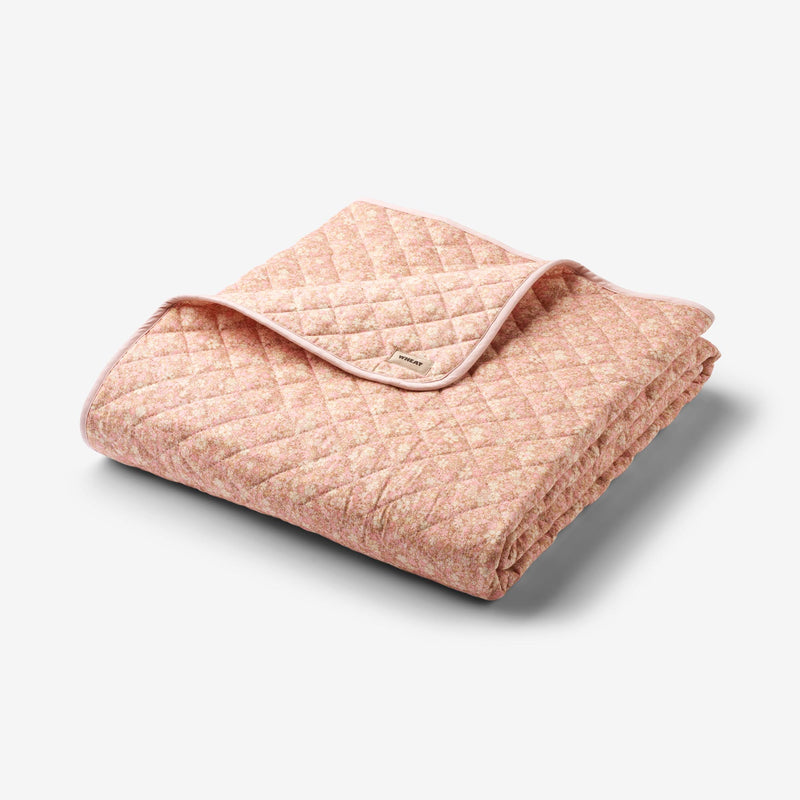 Wheat Main Quilt Blanket Home 1187 rose flower meadow