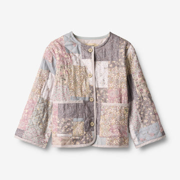 Wheat Main Quilt Jacket Ima Jacket 9618 patchwork flowers