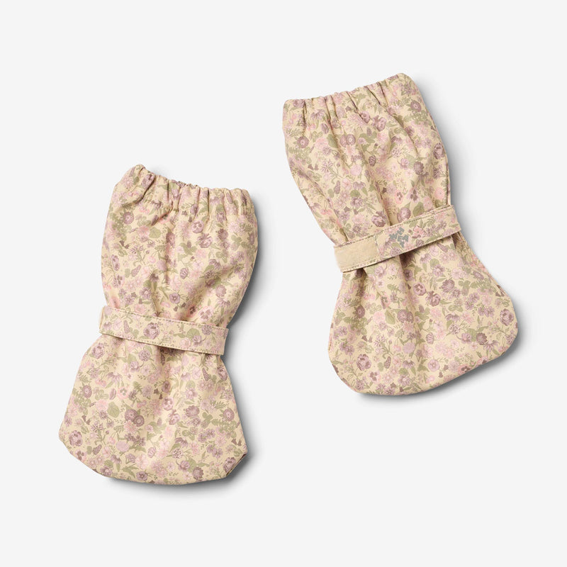 Wheat Outerwear Rain Booties Como Outerwear acc. 9521 rose flower field