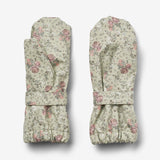 Wheat Outerwear Rain Mittens Rily Accessory 9539 slightly green flowers