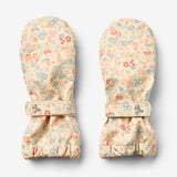 Wheat Outerwear Rain Mittens Rily Accessory 9597 flowers and seashells
