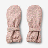 Wheat Outerwear Rain Mittens Rily Outerwear acc. 2598 powder flower meadow