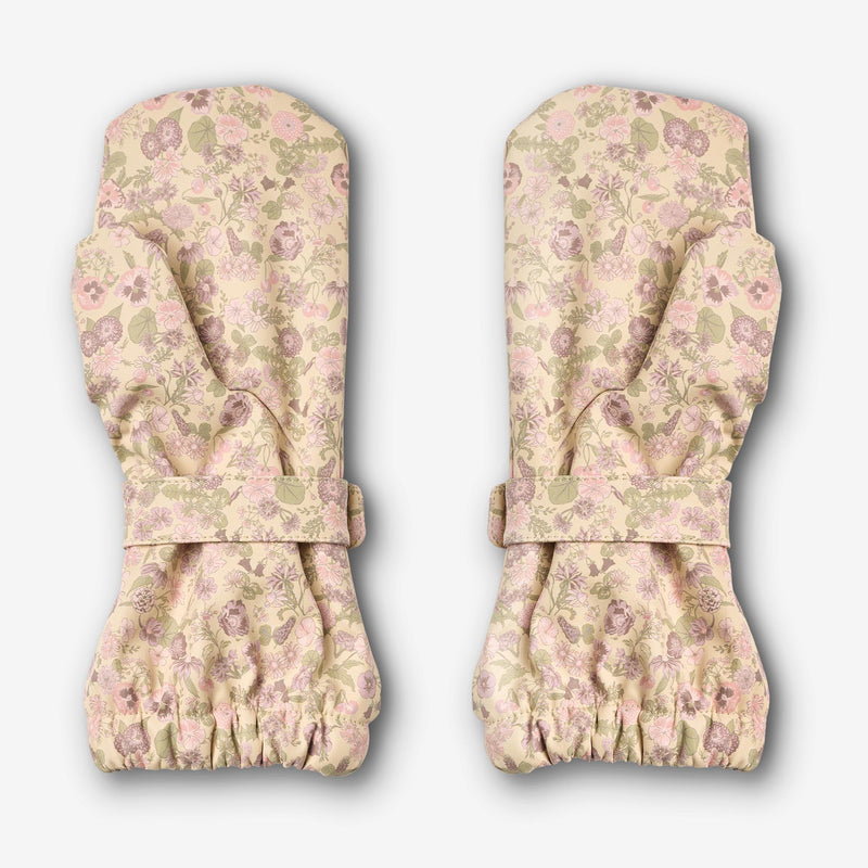 Wheat Outerwear Rain Mittens Rily Outerwear acc. 9521 rose flower field