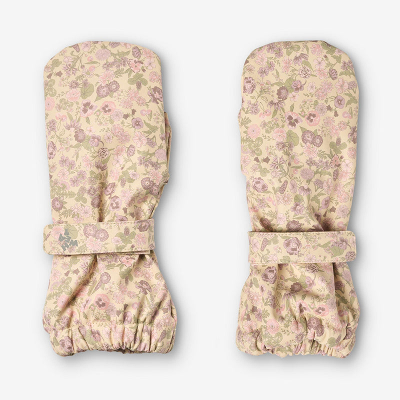 Wheat Outerwear Rain Mittens Rily Outerwear acc. 9521 rose flower field