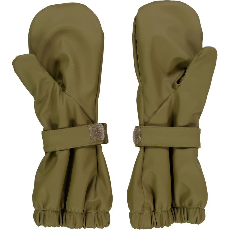 Wheat Outerwear Rain Mittens Rily Rainwear 4214 olive