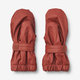 Wheat Outerwear Rain Mittens Rily Rainwear 2072 red