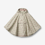 Wheat Outerwear Raincape Drops Jacket 9539 slightly green flowers