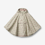 Wheat Outerwear Raincape Drops Jacket 9539 slightly green flowers