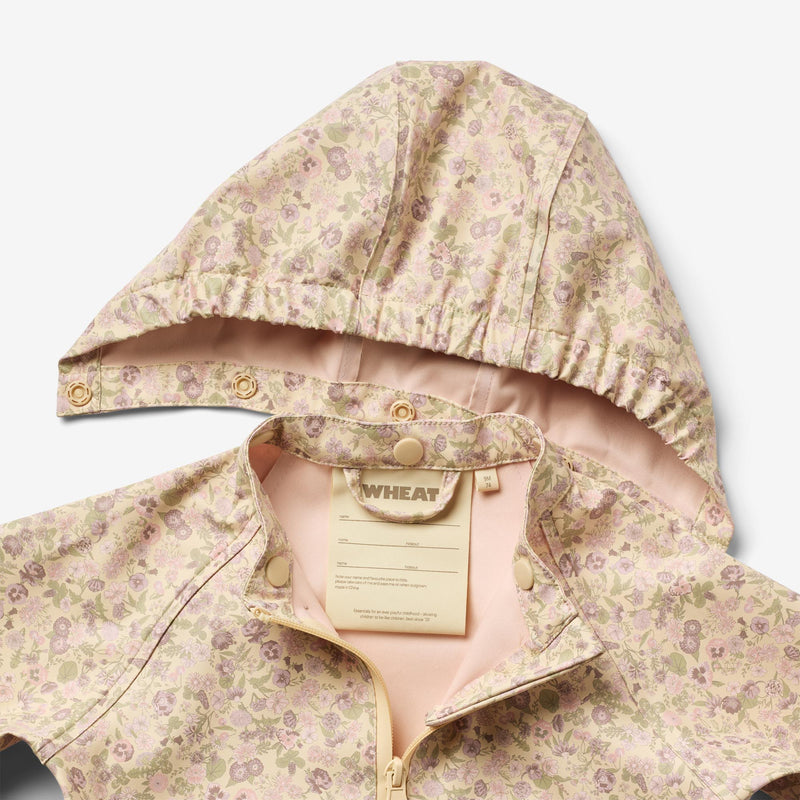 Wheat Outerwear Rainsuit Mika Outdoor Suit 9521 rose flower field