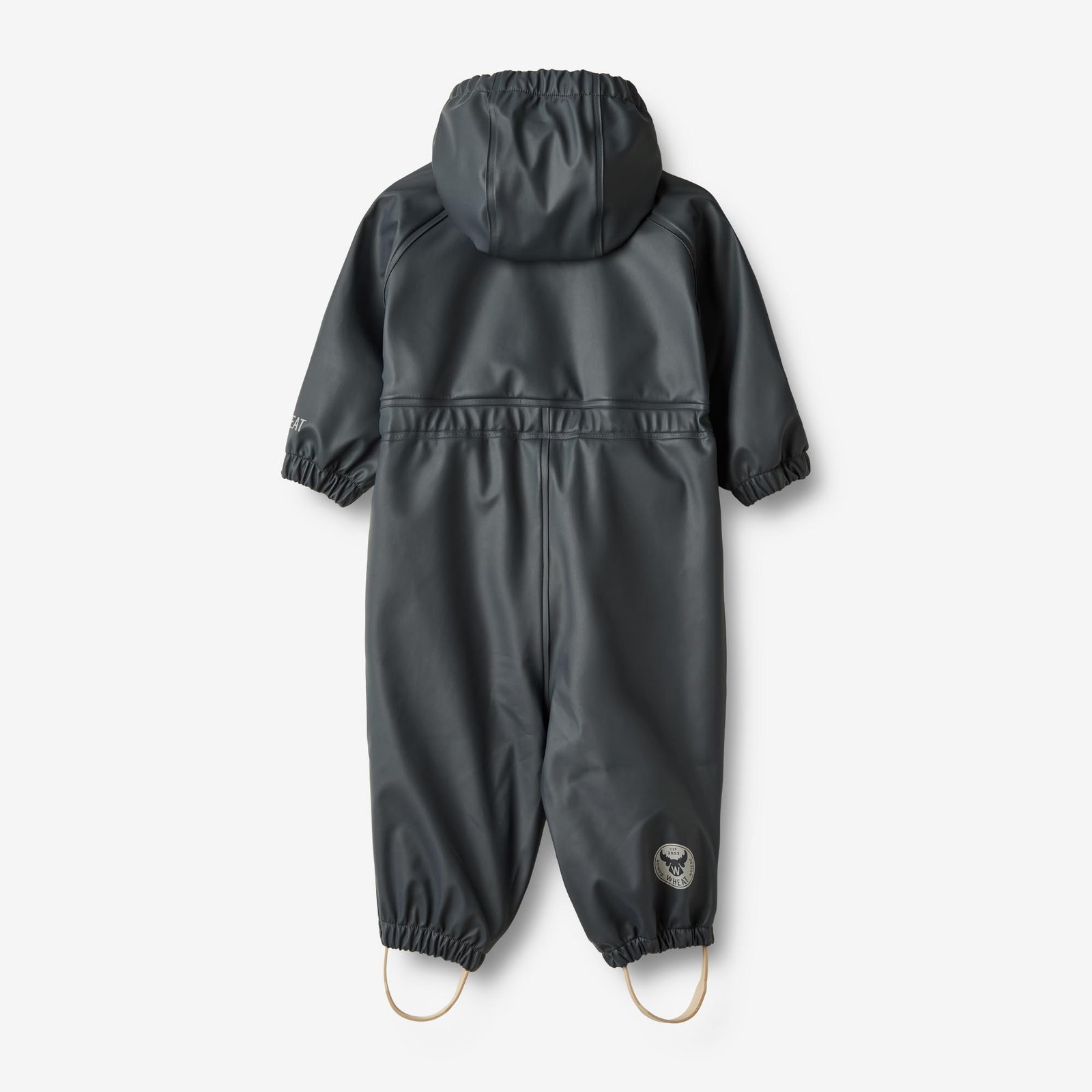 【E11172】D.D. / Imitation Rain Blue Raincoat With Crocodiles That Change Color Upon Contact