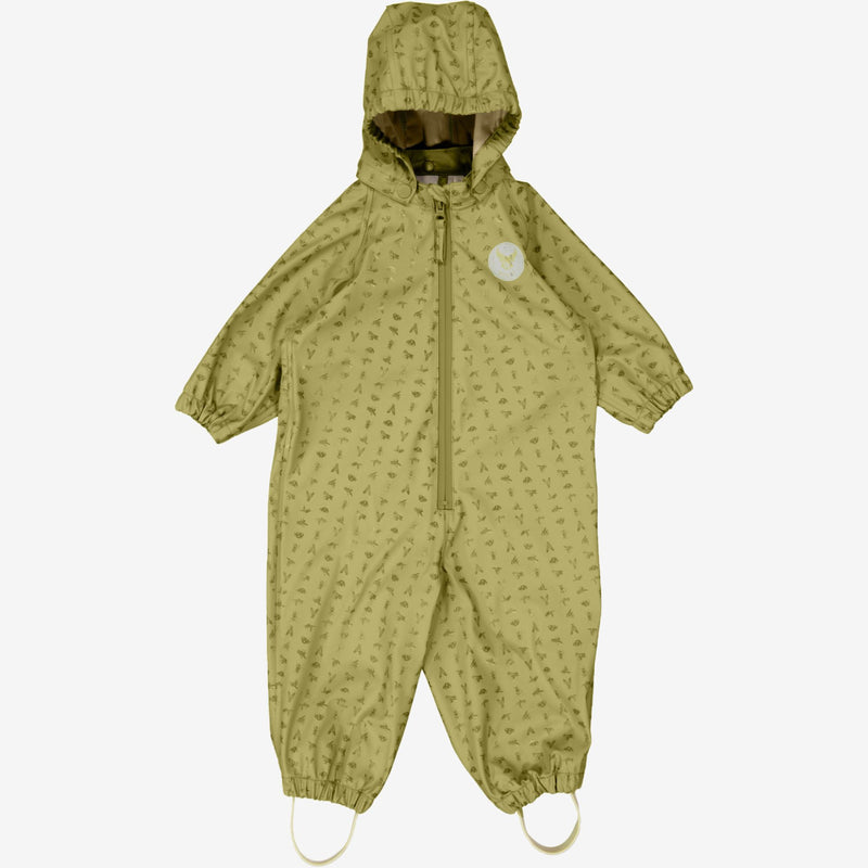 Wheat Outerwear Rainsuit Mika | Baby Rainwear 5056 forest insects