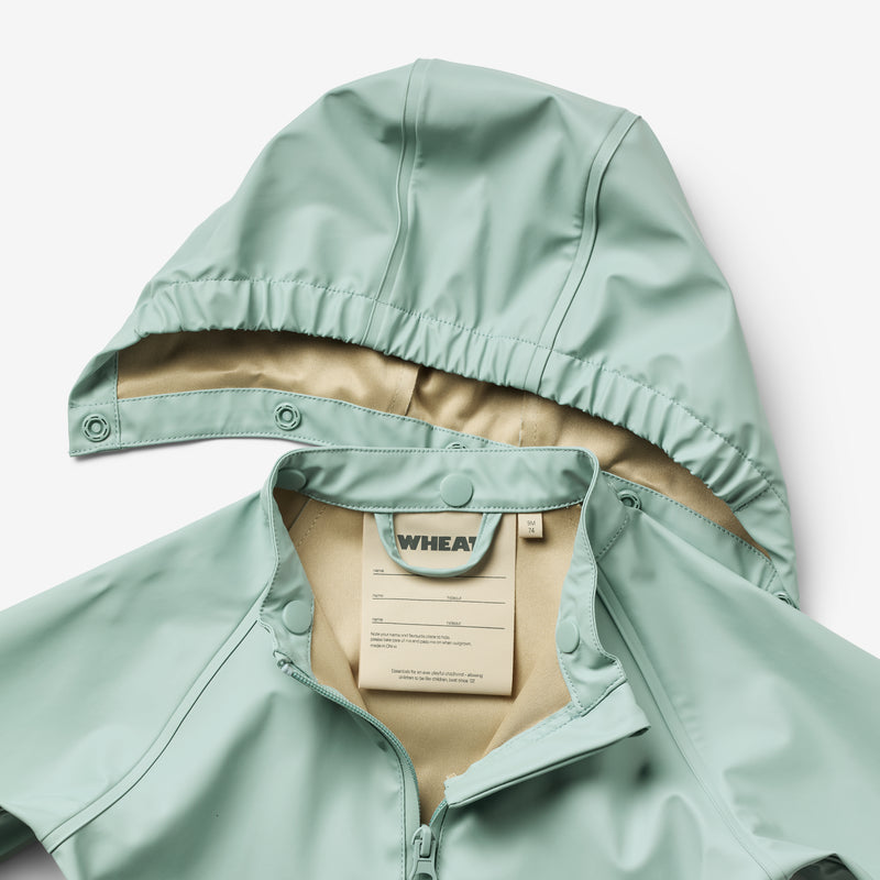 Wheat Outerwear Rainwear Chardy Jacket Rainwear 9519 aquamarin