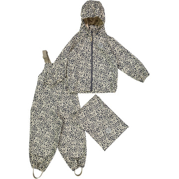Wheat Outerwear Rainwear Charlie Rainwear 1063 ink flowers