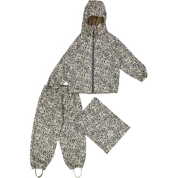 Wheat Outerwear Rainwear Charlie Rainwear 1063 ink flowers