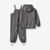 Wheat Outerwear Rainwear Charlie Set Set 9619 dark charcoal