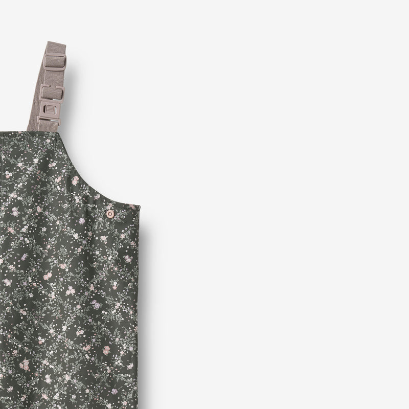 Wheat Outerwear Rainwear Charlo Overall Overall 9533 forest lake checked flowers