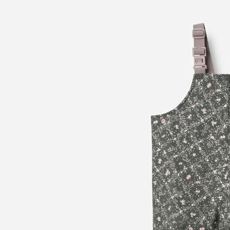 Wheat Outerwear Rainwear Charlo Overall Overall 9533 forest lake checked flowers