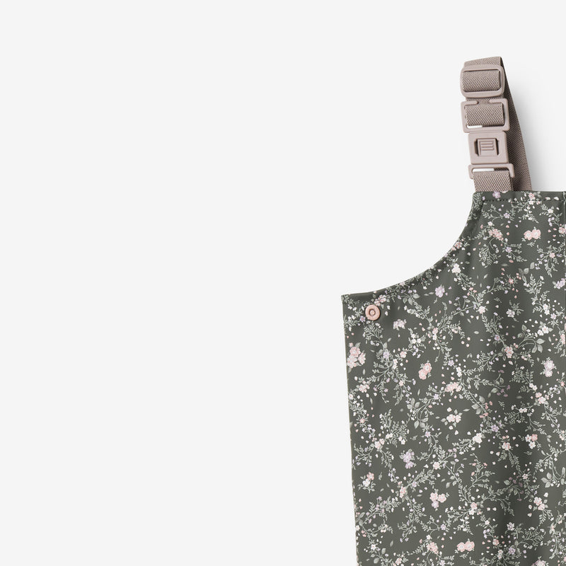 Wheat Outerwear Rainwear Charlo Overall Overall 9533 forest lake checked flowers