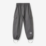 Wheat Outerwear Rainwear Groa Trousers Trousers 9619 dark charcoal