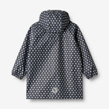 Wheat Outerwear Rainwear Long Jacket Finley Rainwear 1071 ink dots