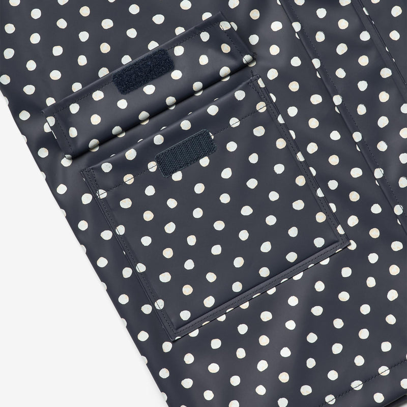 Wheat Outerwear Rainwear Long Jacket Finley Rainwear 1071 ink dots