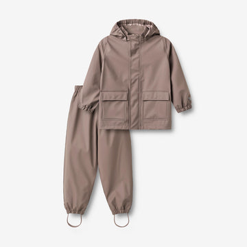 Wheat Outerwear Rainwear Ola Set Set 9623 plum truffle