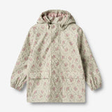 Wheat Outerwear Rainwear Ollo Jacket Jacket 9539 slightly green flowers
