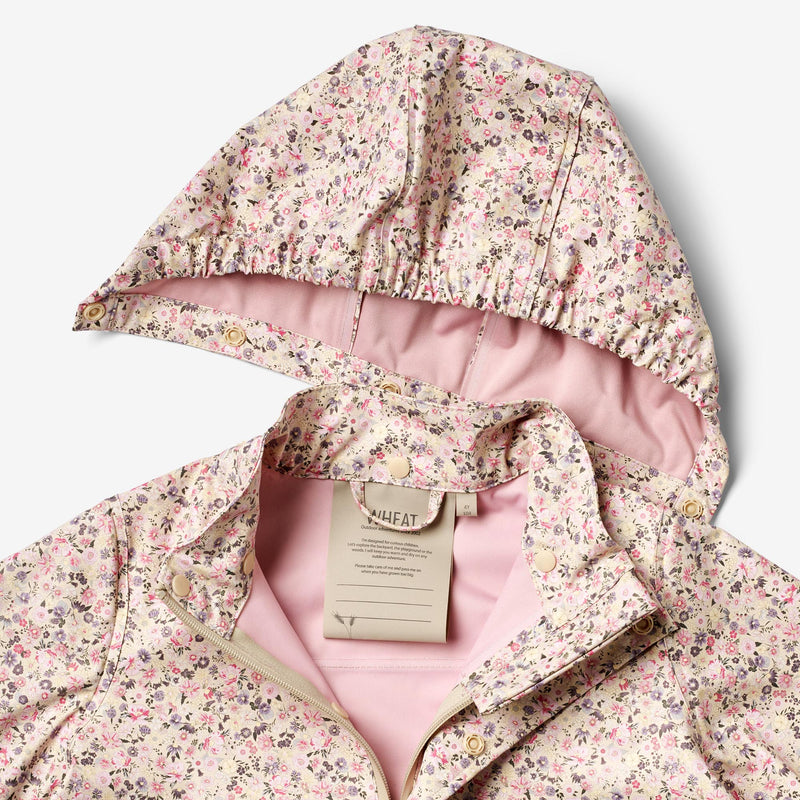 Wheat Outerwear Rainwear Ollo Jacket Rainwear 9014 clam multi flowers