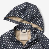Wheat Outerwear Rainwear Ollo Jacket Rainwear 1071 ink dots