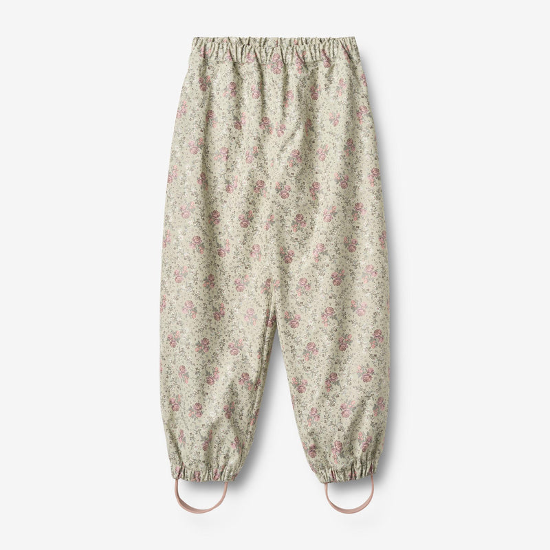 Wheat Outerwear Rainwear Olo Trousers Trousers 9539 slightly green flowers