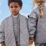 Wheat Outerwear Reversible Thermo Jacket Lake Jacket 9622 brown stripe