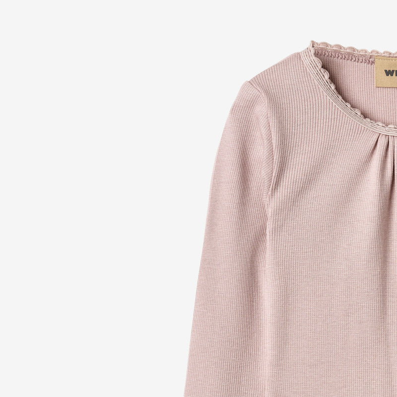 Wheat Main Rib Body L/S Lotta Body 1354 soft lilac