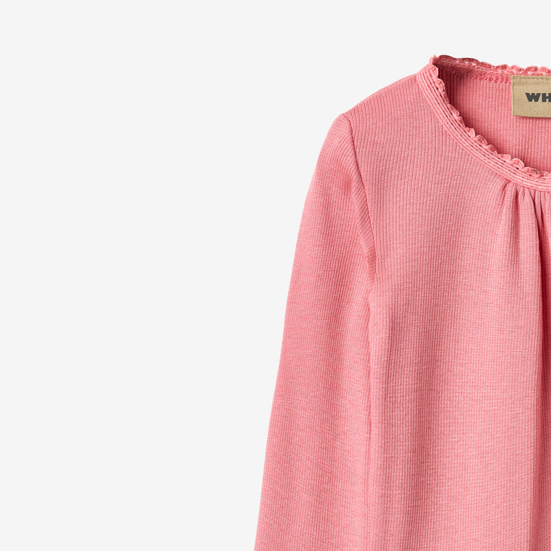 Wheat Main Rib Body L/S Lotta Body 9568 soft pink