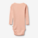 Wheat Main Rib Body L/S Lotta Body 9658 rose cloud