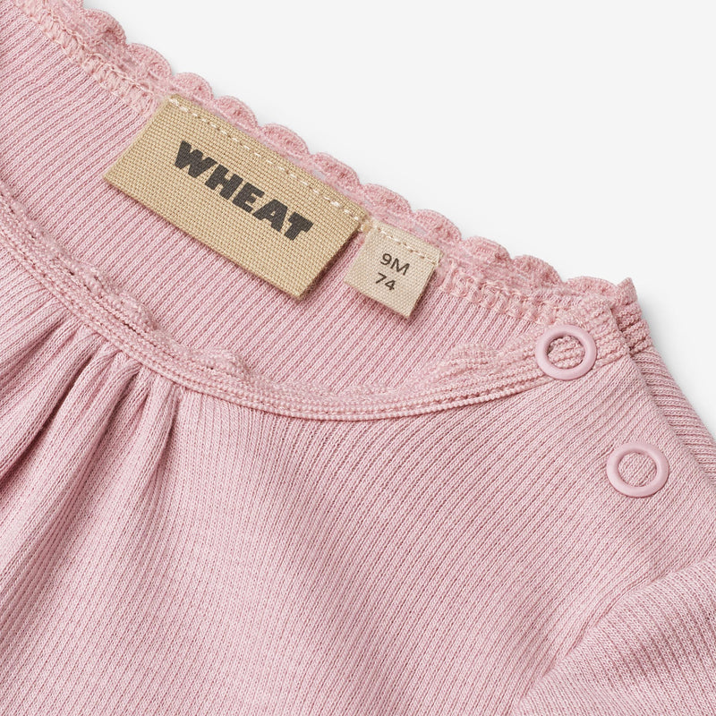 Wheat Main Rib Body L/S Lotta Underwear/Bodies 9428 lavender mist