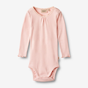 Wheat Main Rib Body L/S Lotta Underwear/Bodies 2281 rose ballet