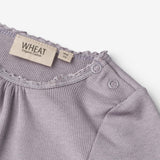 Wheat Main Rib Body Lotta | Baby Underwear/Bodies 1346 lavender