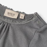 Wheat Main Rib Body Lotta | Baby Underwear/Bodies 1525 autumn sky