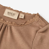 Wheat Main Rib Body Lotta | Baby Underwear/Bodies 2121 berry dust