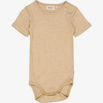 Wheat Main Rib Body Plain SS Underwear/Bodies 3308 latte