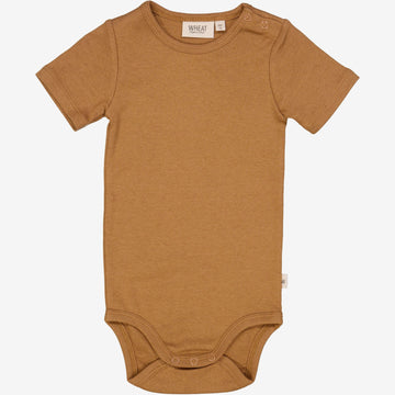 Wheat Main Rib Body Plain SS Underwear/Bodies 5073 caramel