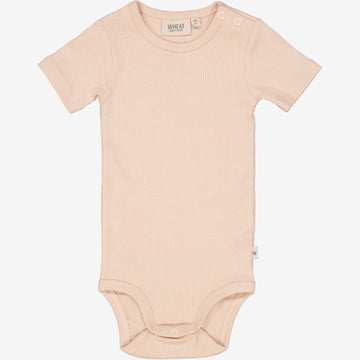 Wheat Main  Rib Body Plain SS Underwear/Bodies 2032 rose dust