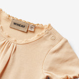 Wheat Main Rib Body S/S Edna | Baby Underwear/Bodies 1251 Pale Peach